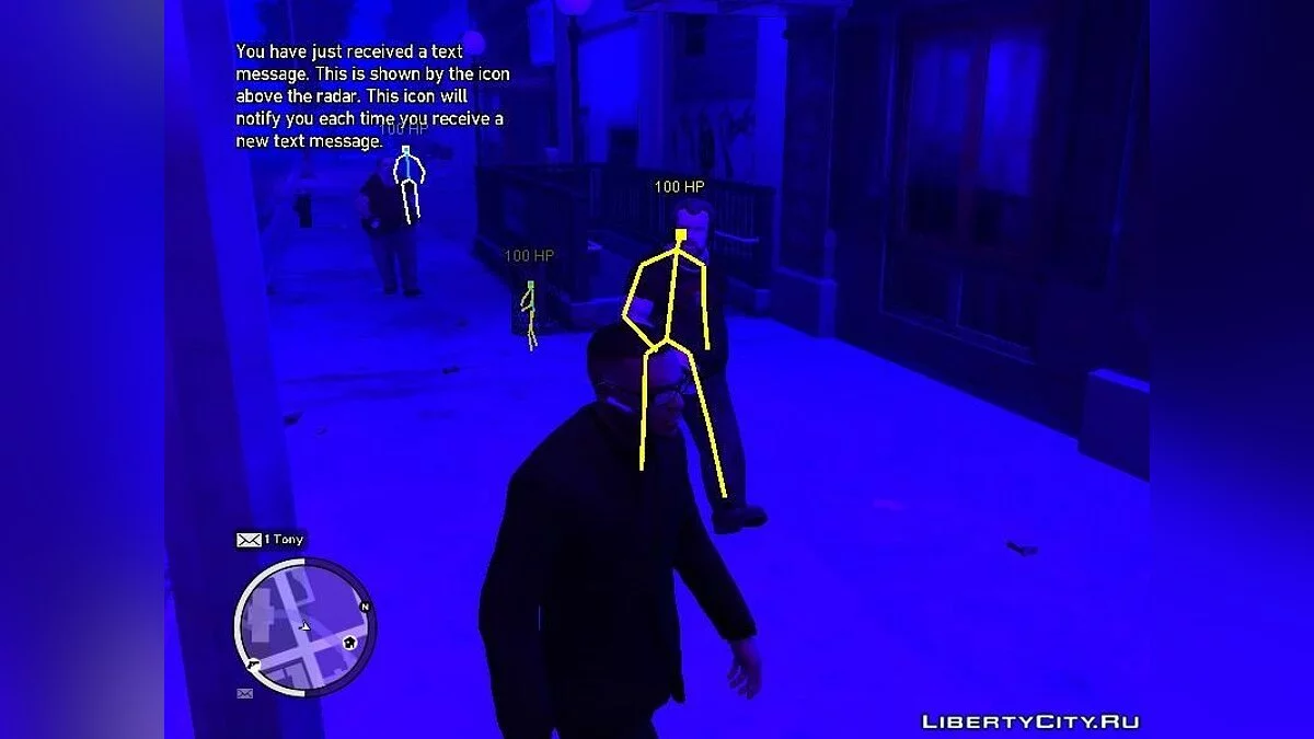 Детективне Зір Бетмена / GTA 4