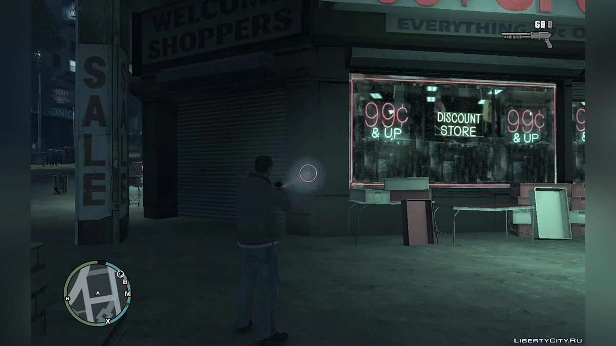Laser And Flashlights For All Weapons / GTA 4