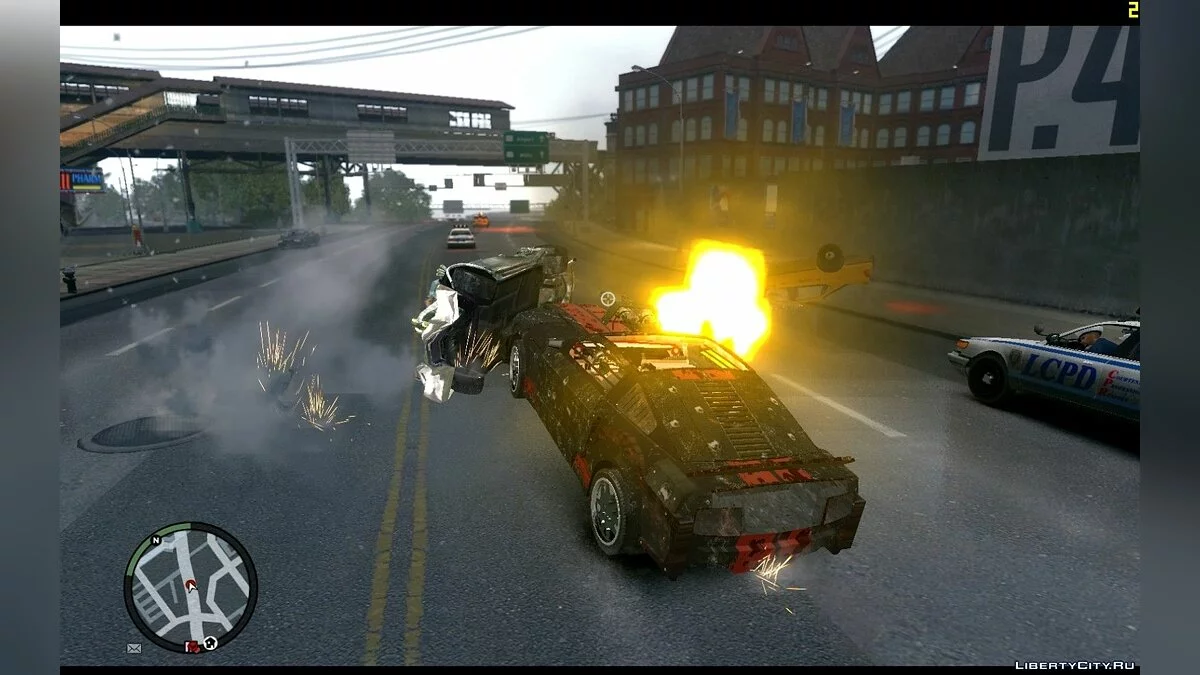 DeathRace IV Mod / GTA 4