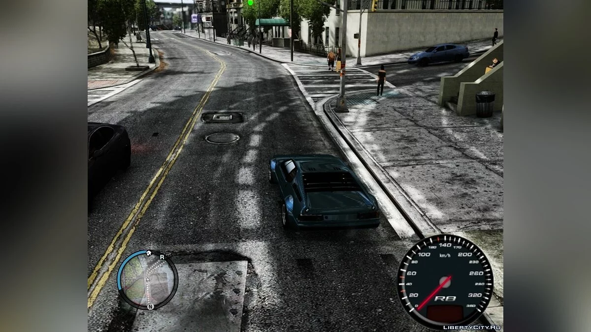 Динамічний спідометр / GTA 4