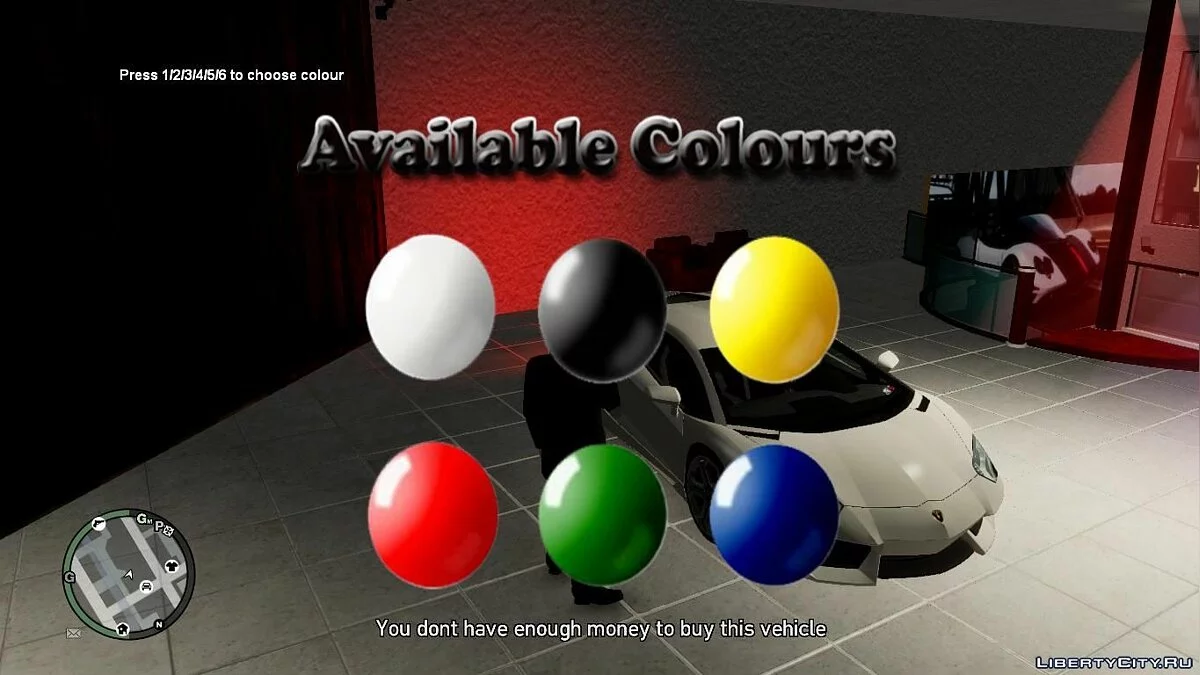 Achat de Voiture [Showroom Fonctionnel] / GTA 4