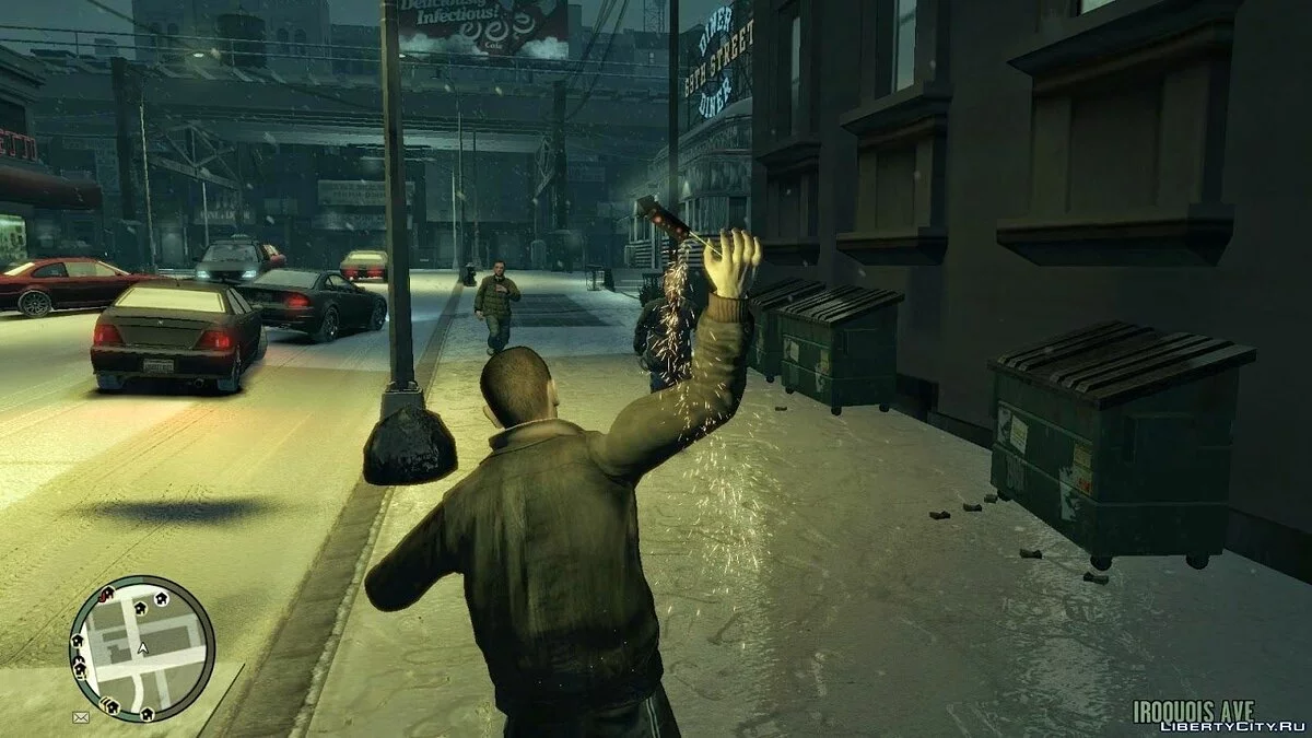 GTA IV - مود الألعاب النارية / جي تي إيه 4