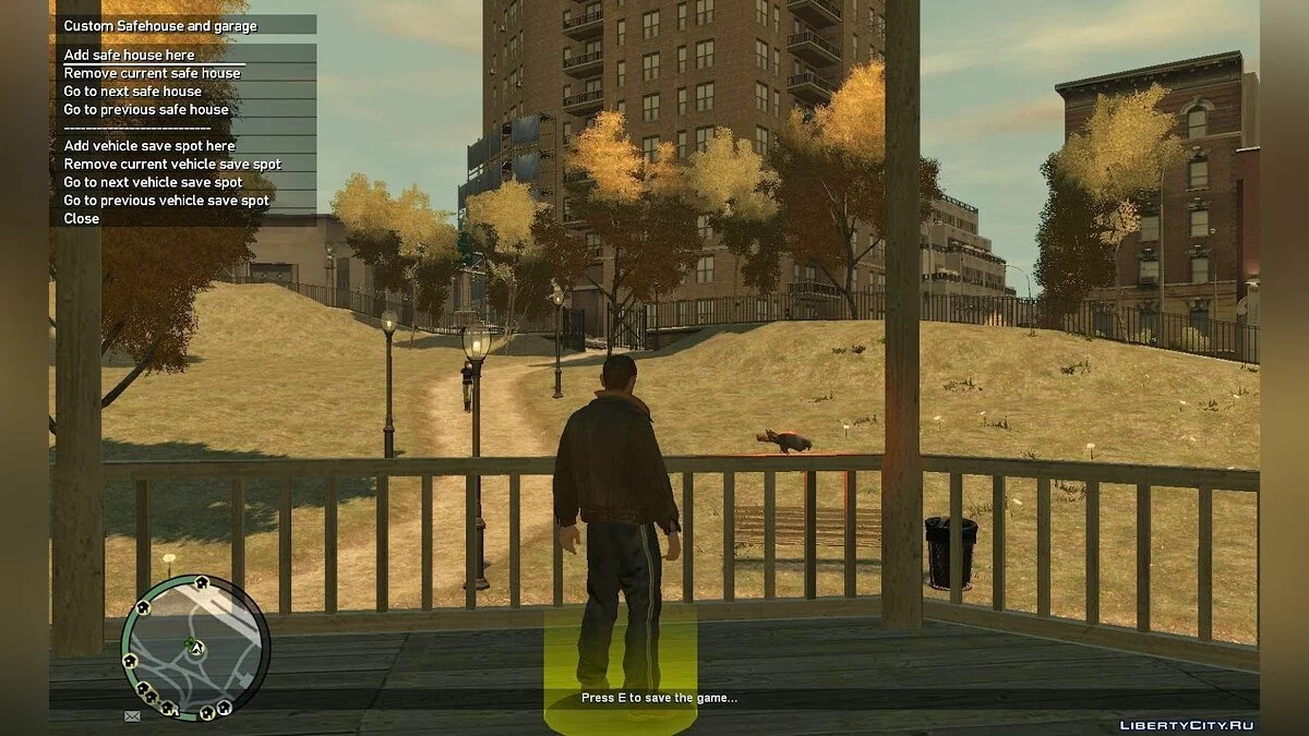 Скрипт для безпечного дому та гаража v1.1 / GTA 4