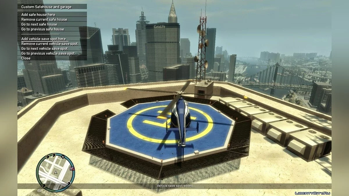 Скрипт для безпечного дому та гаража v1.1 / GTA 4