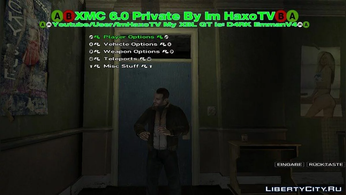 GTA 4 Offline Script Trainer NEU Von Im HaxoTV / GTA 4