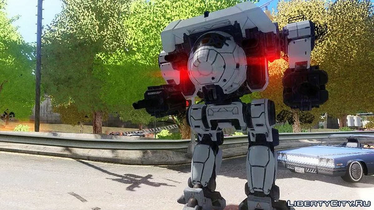 Modèle Direwolf de MechWarrior Online / GTA 4