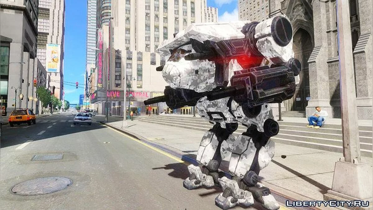Modèle Direwolf de MechWarrior Online / GTA 4