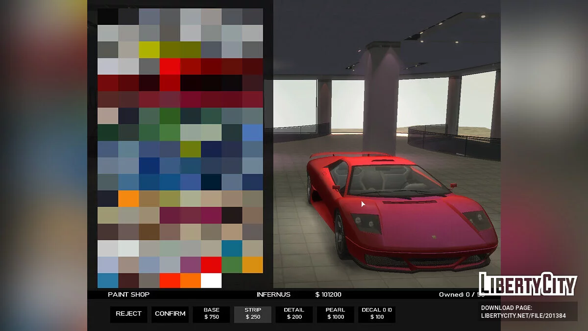 Compre qualquer carro - Seletor de veículos / GTA 4