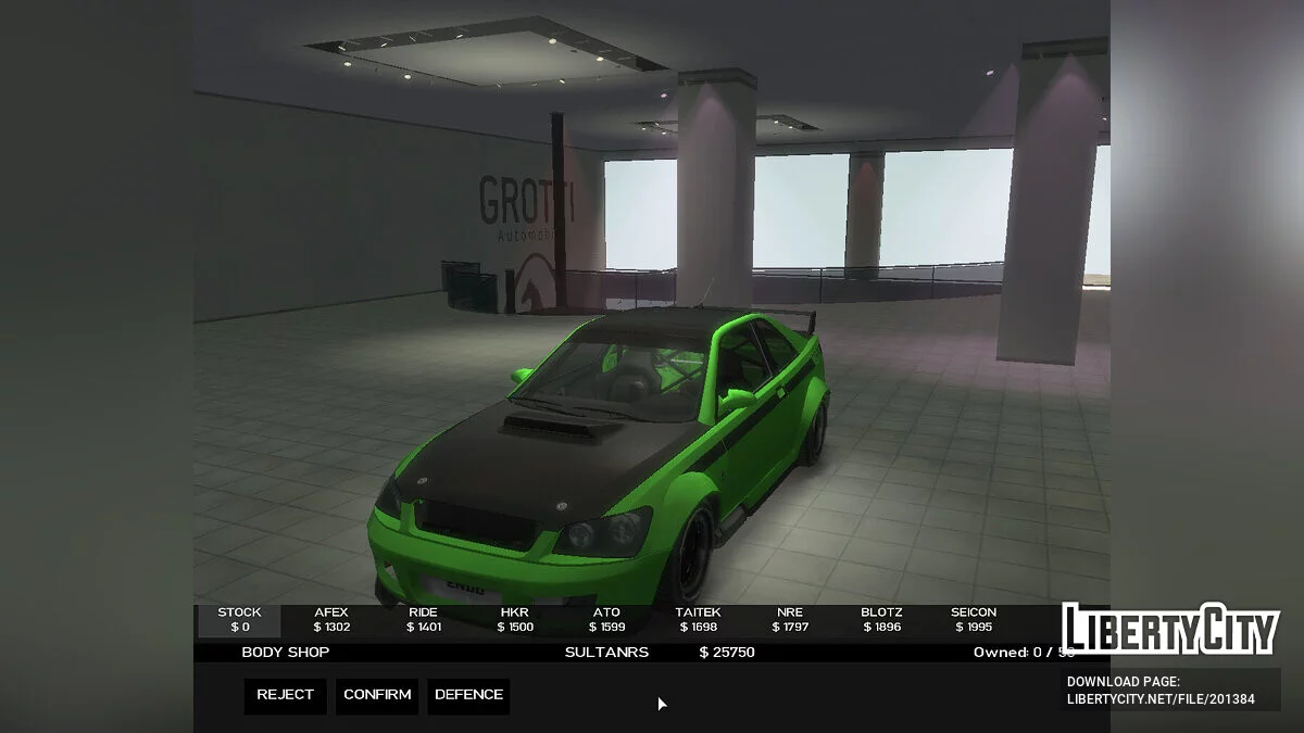 Compre qualquer carro - Seletor de veículos / GTA 4