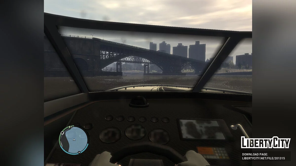 Вид из  кабины - First Person Driver / GTA 4