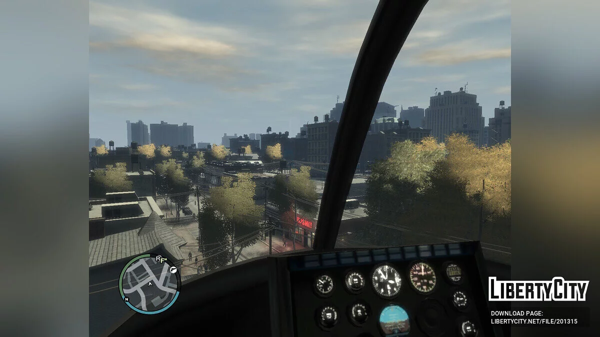 Вид з кабіни - First Person Driver / GTA 4