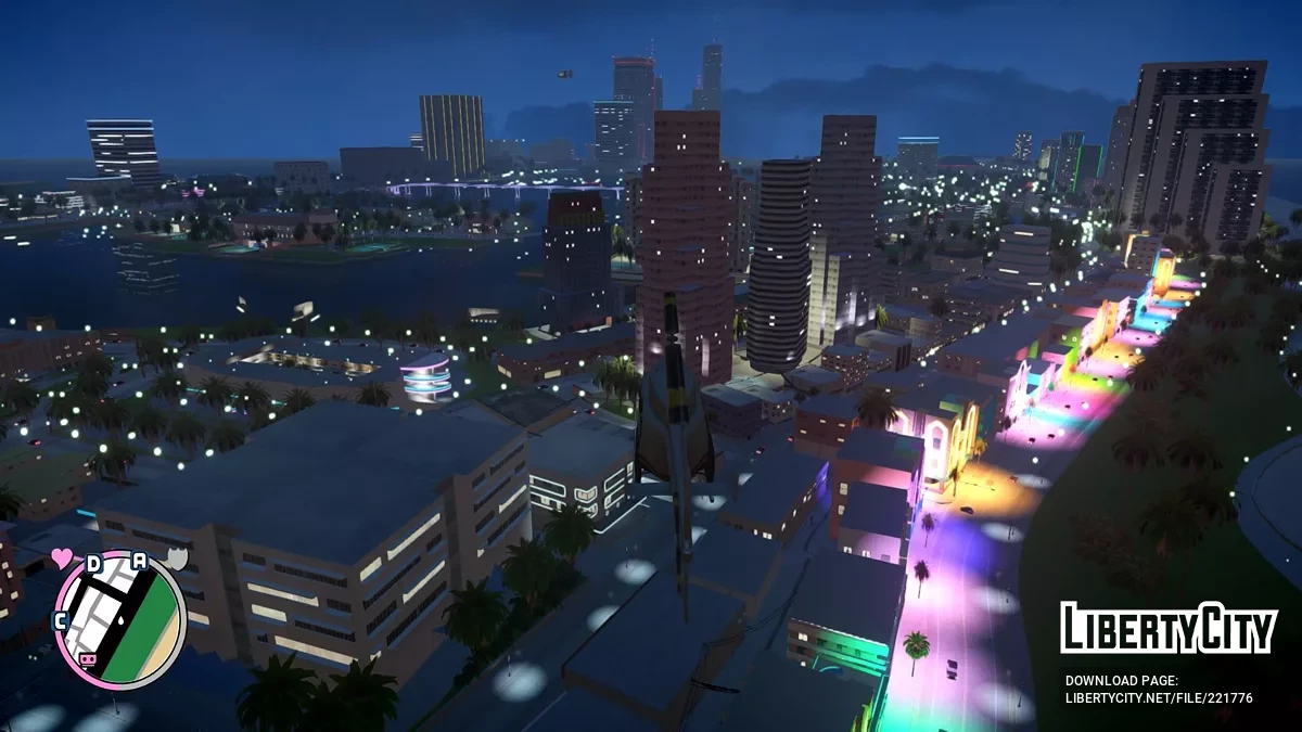 2DFX Vice City NextGen + Color Patches / GTA 4