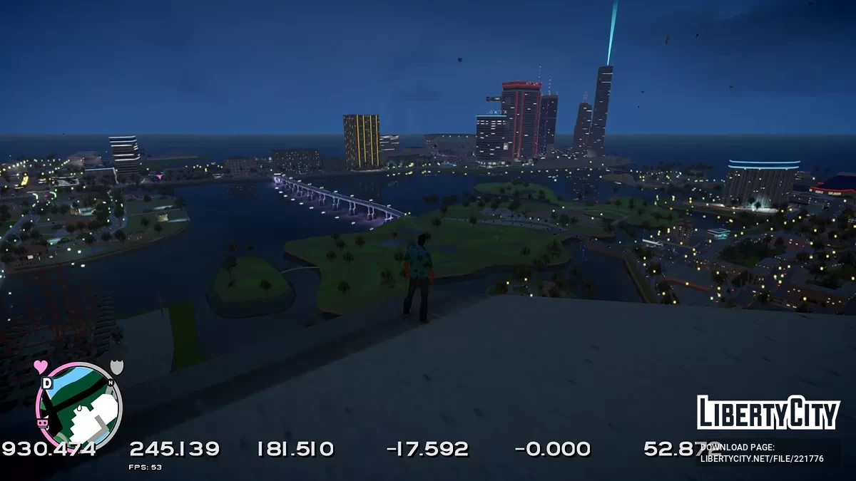 2DFX Vice City NextGen + Color Patches / GTA 4