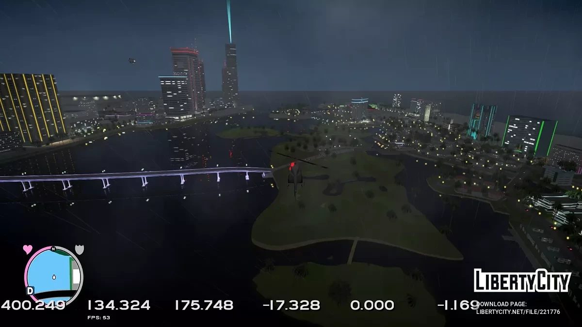 2DFX Vice City NextGen + Color Patches / GTA 4