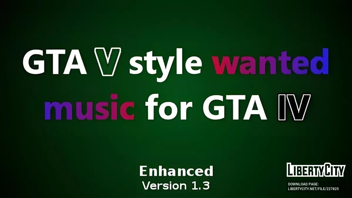 Wanted Music Mod VStyle / GTA 4