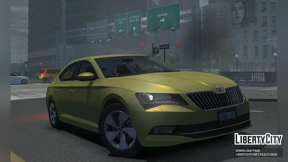 Skoda Superb III / GTA 4