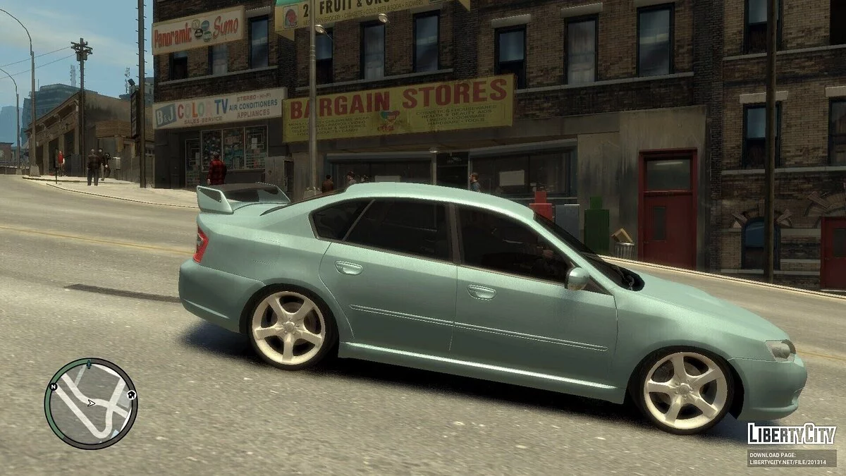 Subaru Legacy B4 gt`05 / GTA 4