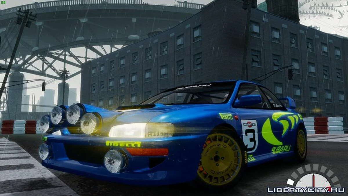 Subaru Rally WRC Impreza 98 / GTA 4