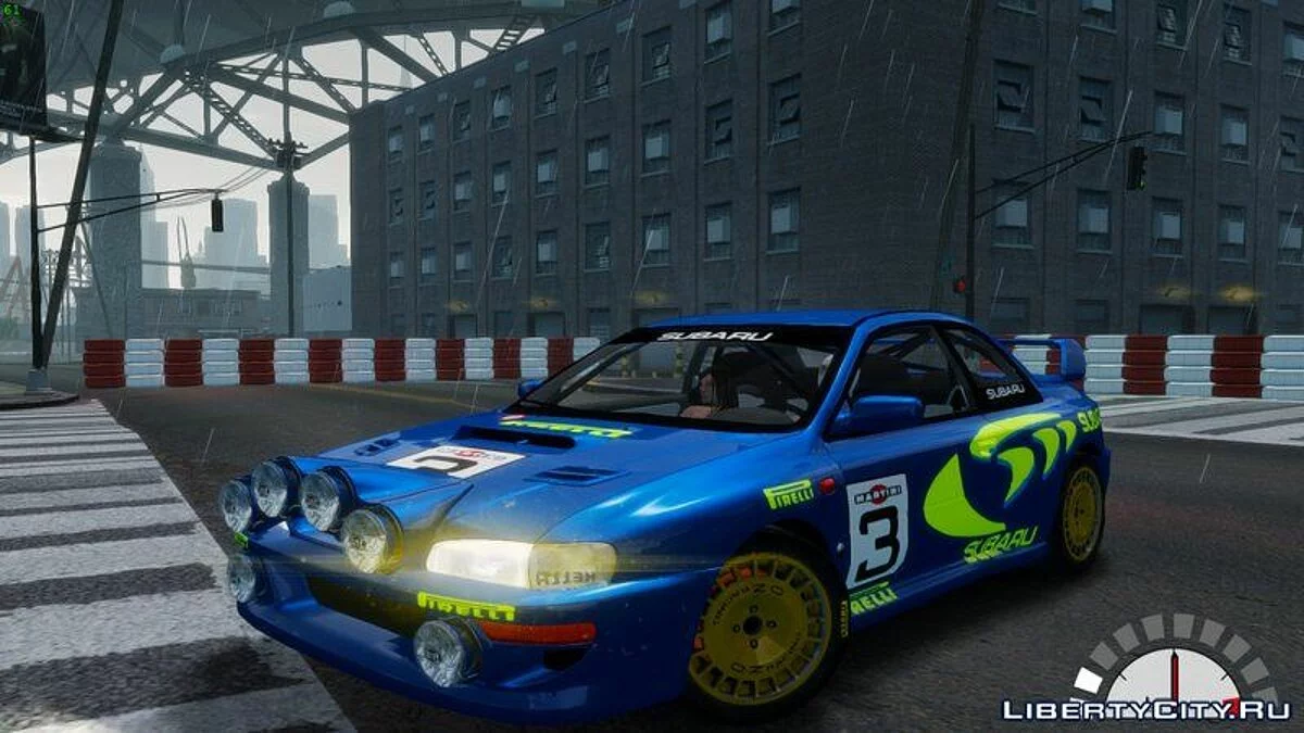Subaru Rally WRC Impreza 98 / GTA 4