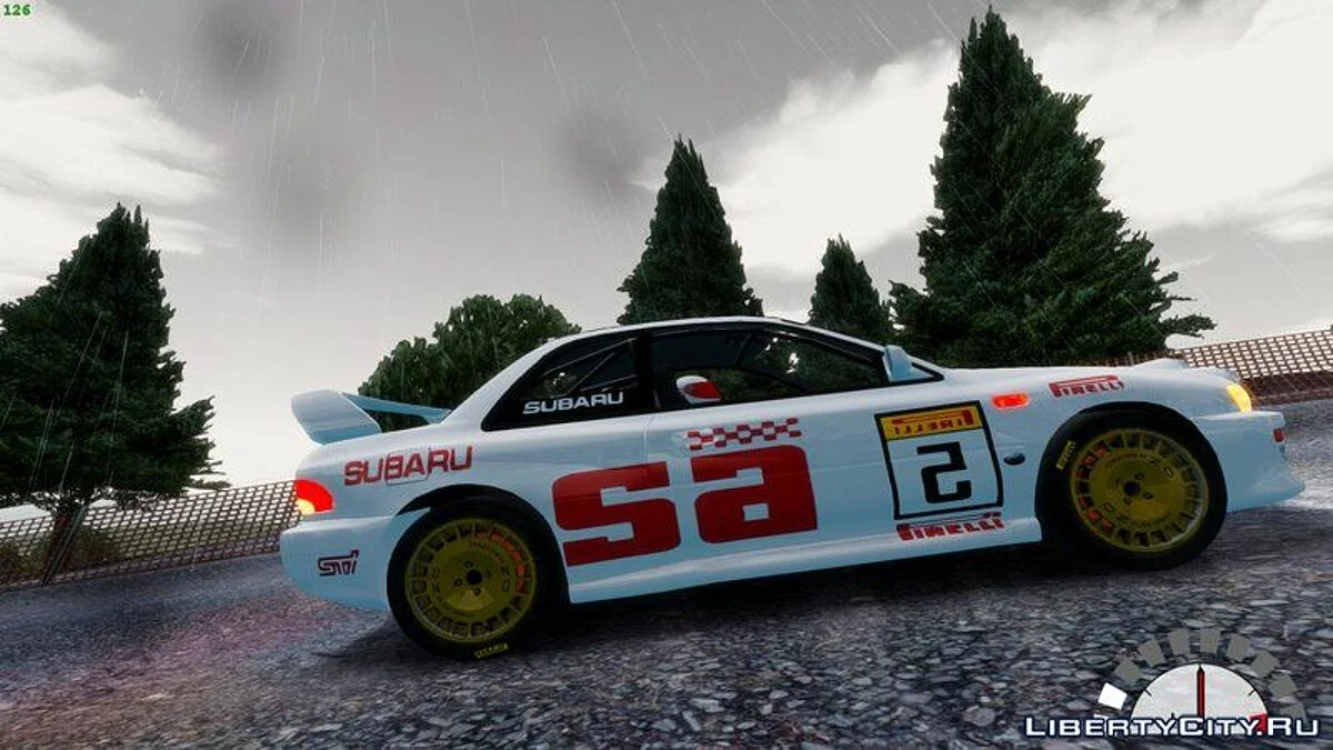 Subaru Rally WRC Impreza 98 / GTA 4