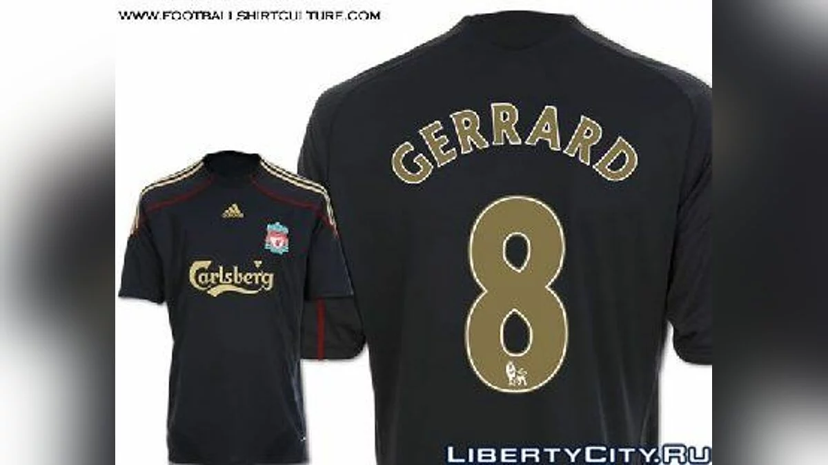Gerrard Liverpool Shirt / GTA 4