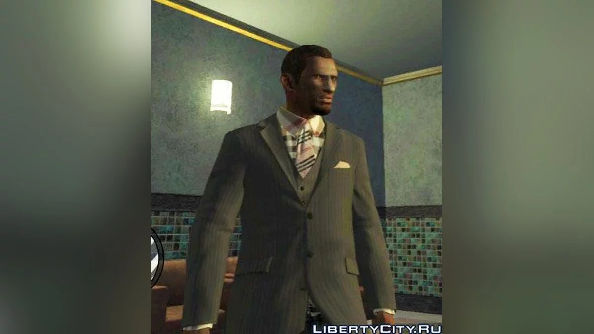 Галстук і сорочка Burberry / GTA 4