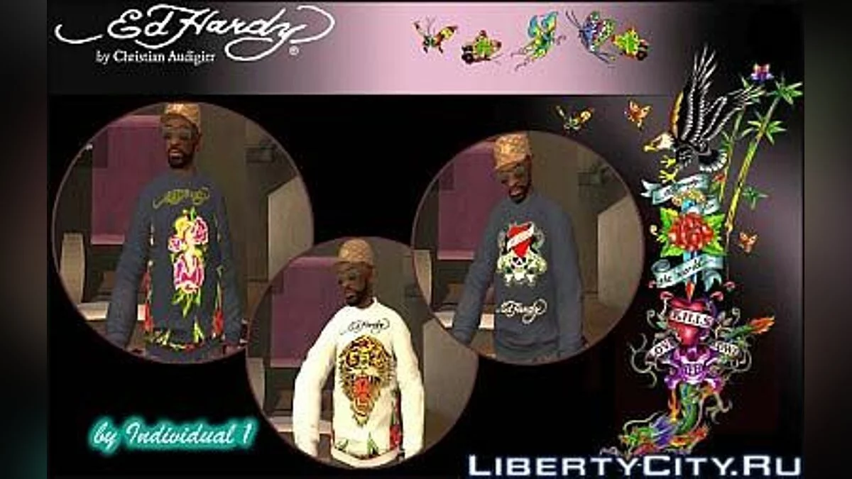 Ed hardy Jumpers / GTA 4