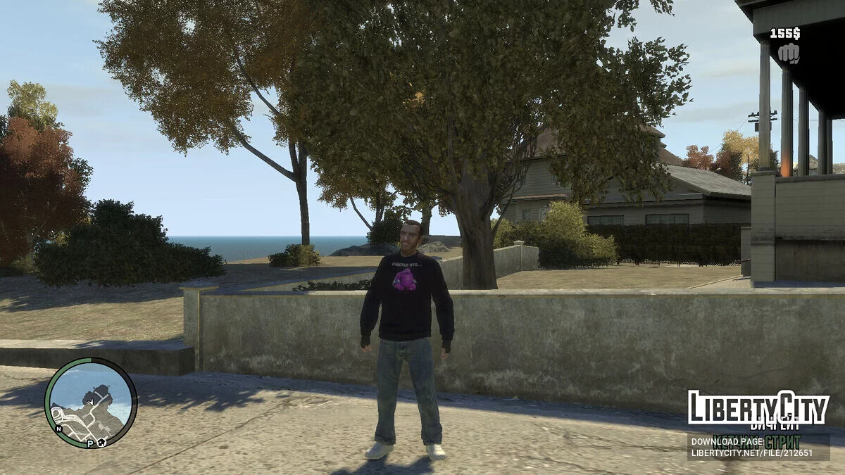 Sweater with Elixir Golem / GTA 4