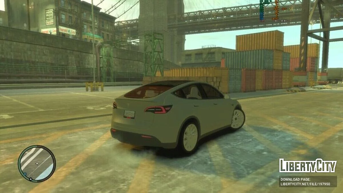 Tesla Model Y 2023 / GTA 4
