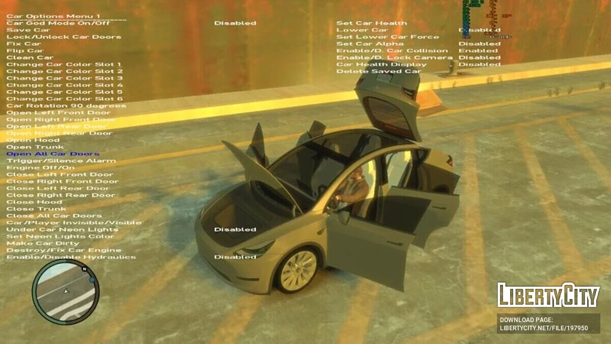 Tesla Model Y 2023 / GTA 4