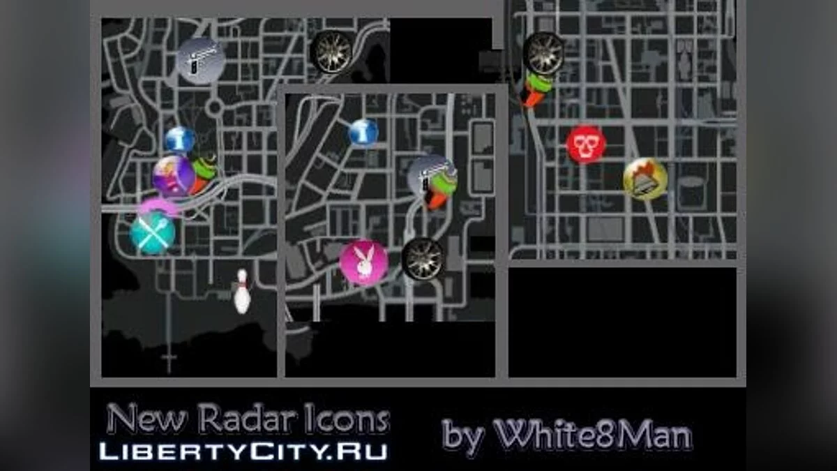 New Radar Icons / GTA 4