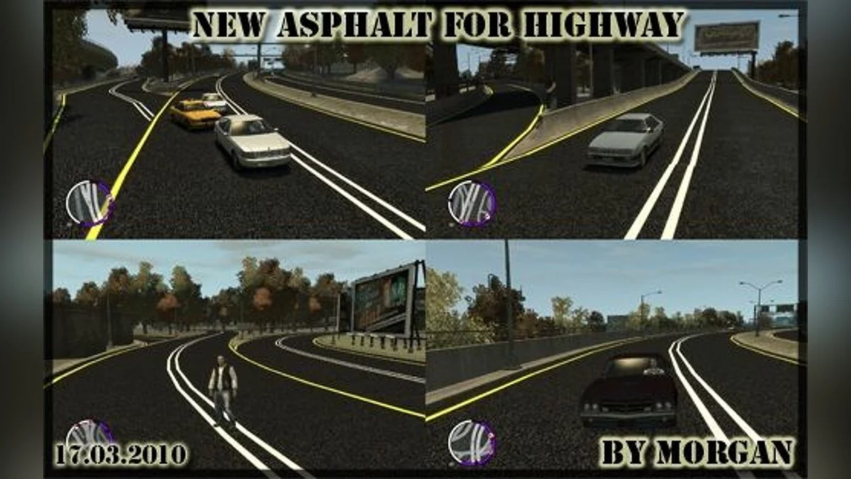New asphalt for Highway / GTA 4