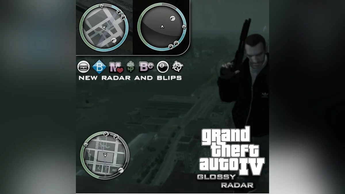 Glossy Radar / GTA 4
