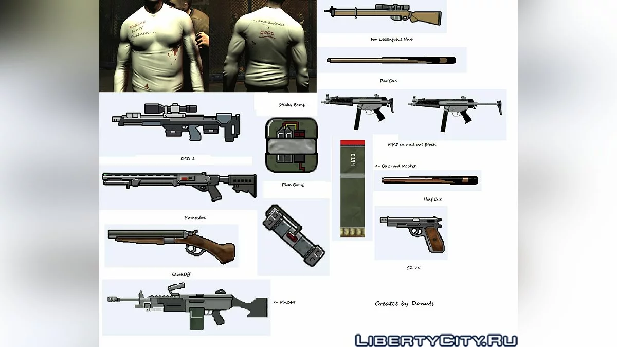 Icons and a Shirt Pack / GTA 4