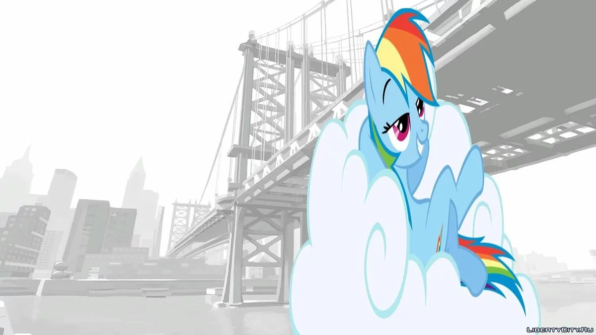 Загрузочные экраны My Little Pony для GTA IV / GTA 4