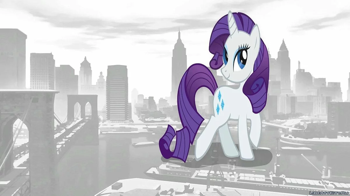 Загрузочные экраны My Little Pony для GTA IV / GTA 4