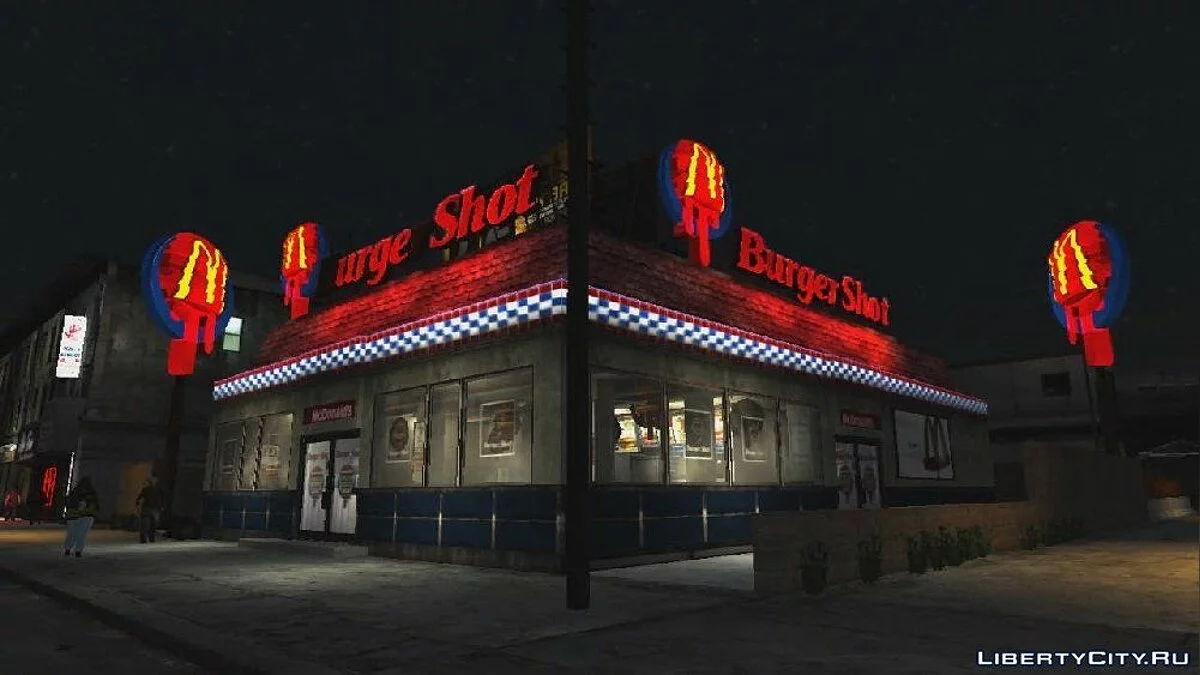 McDonald's mod v3.0 / GTA 4
