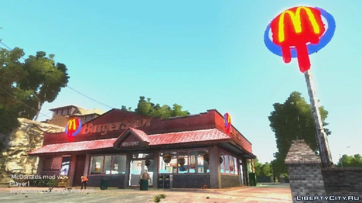 McDonald's mod v.3.0 / GTA 4