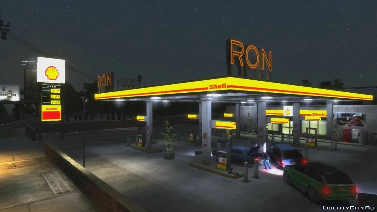 Мод заправок v.1 / GTA 4