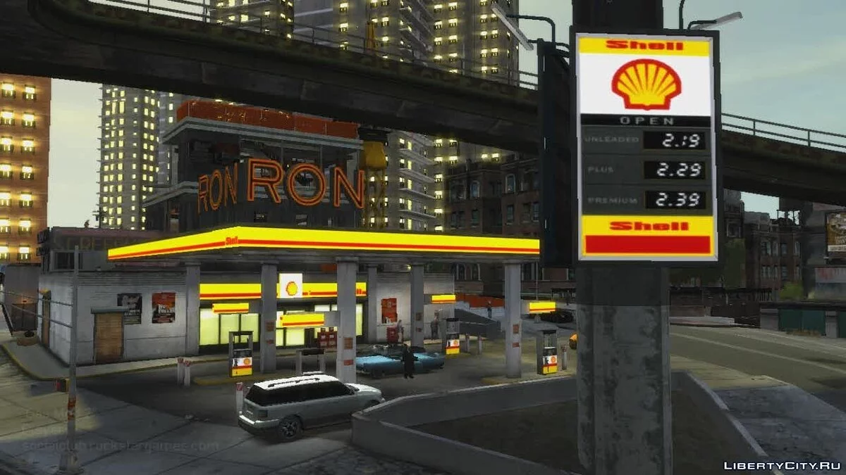 Мод заправок v.1 / GTA 4