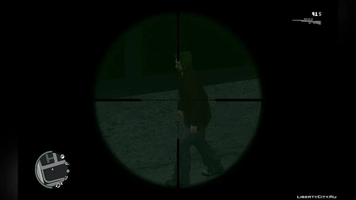 Mil Dot Sniper Scope / GTA 4