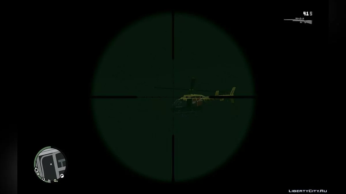 Mil Dot Sniper Scope / GTA 4