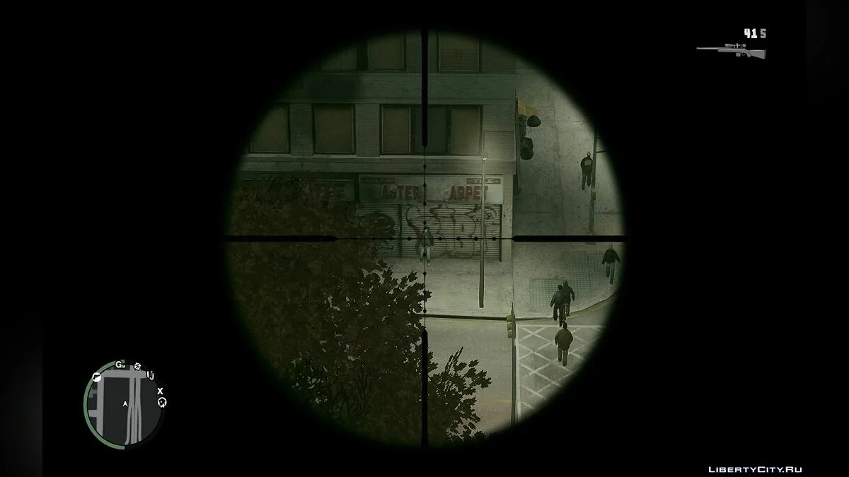 Mil Dot Sniper Scope / GTA 4