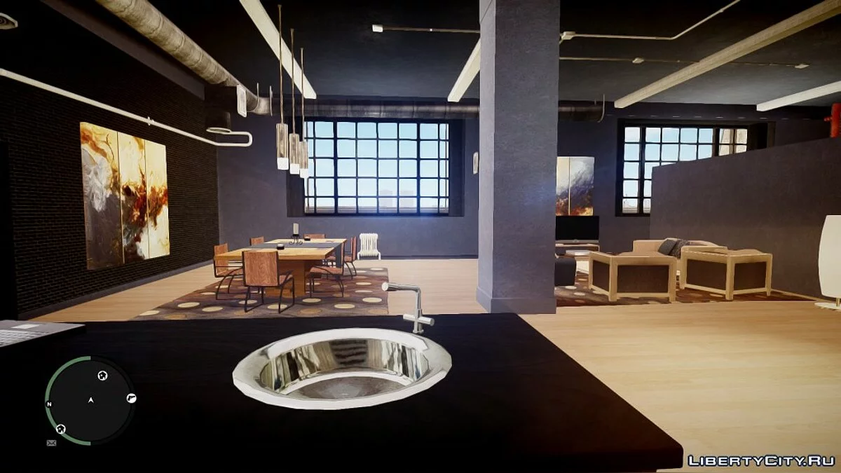 Algonquin Safehouse Interiors Retextured / GTA 4