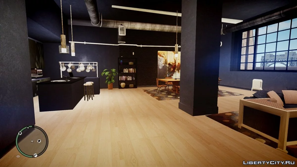 Algonquin Safehouse Interiors Retextured / GTA 4