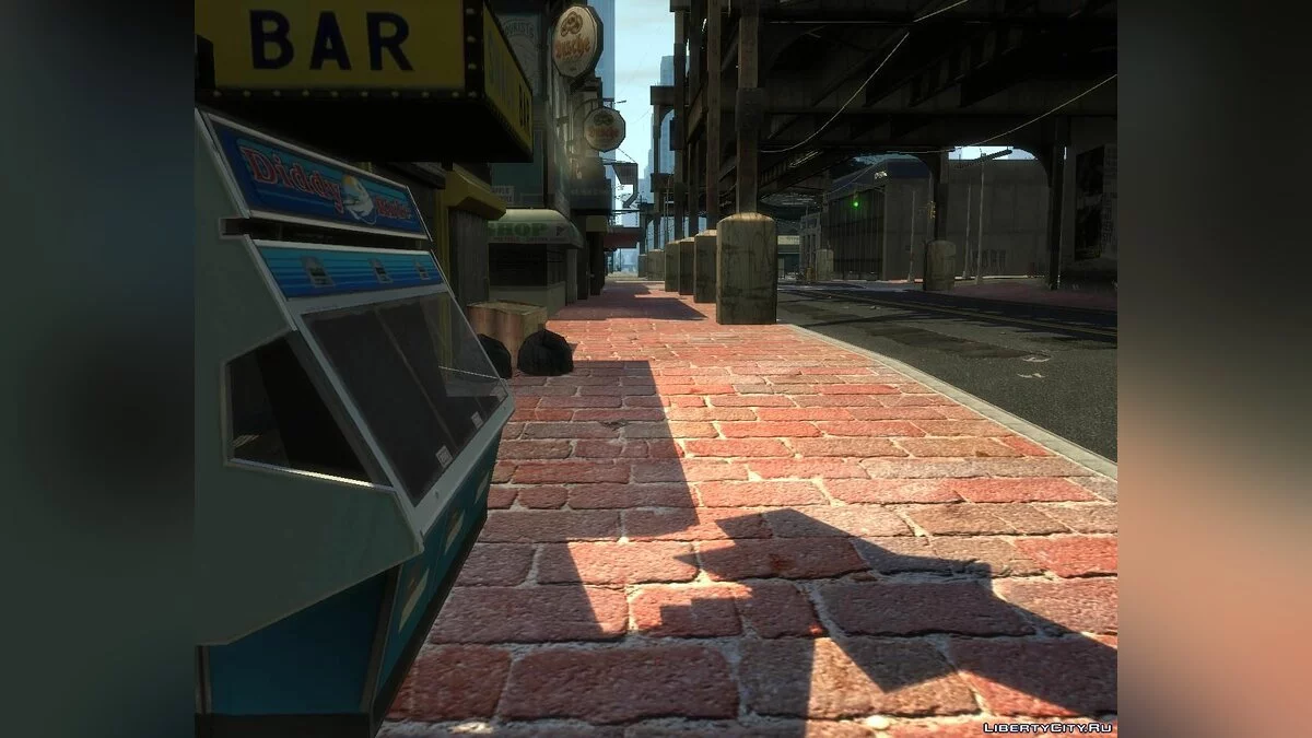 New Roads + Pavement + Rooftops (Textures - HD) / GTA 4