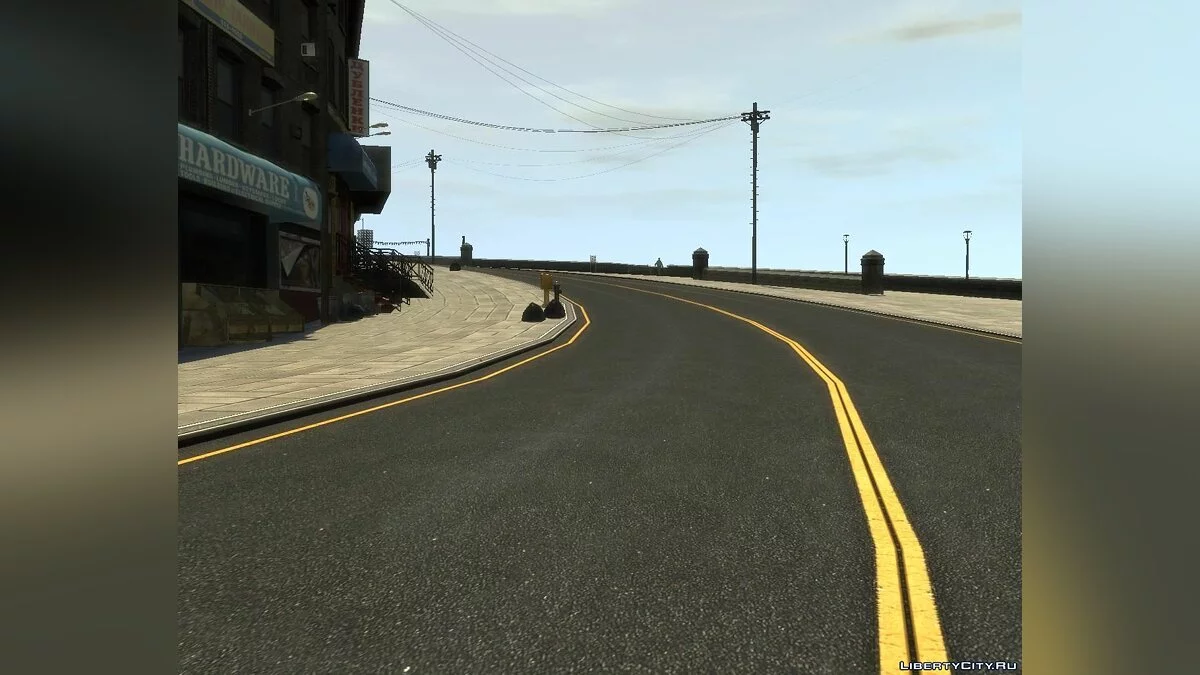 New Roads + Pavement + Rooftops (Textures - HD) / GTA 4
