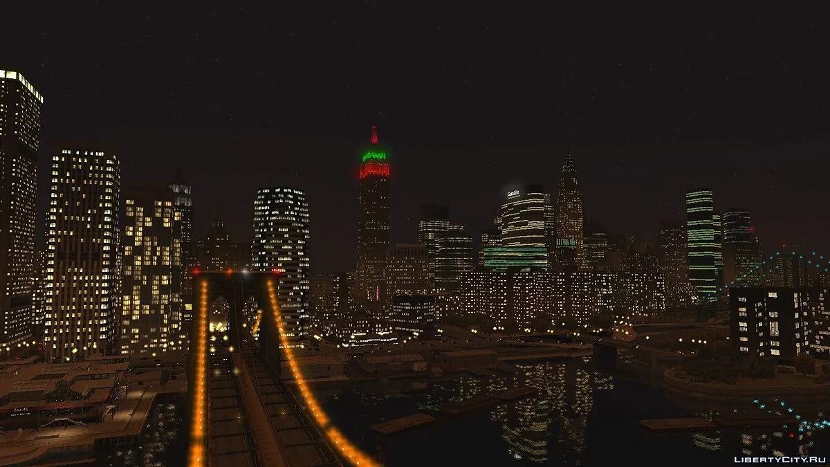 圣诞节鹿特丹塔 / GTA 4