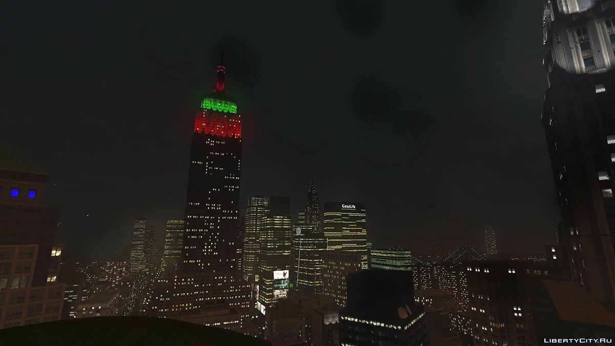圣诞节鹿特丹塔 / GTA 4
