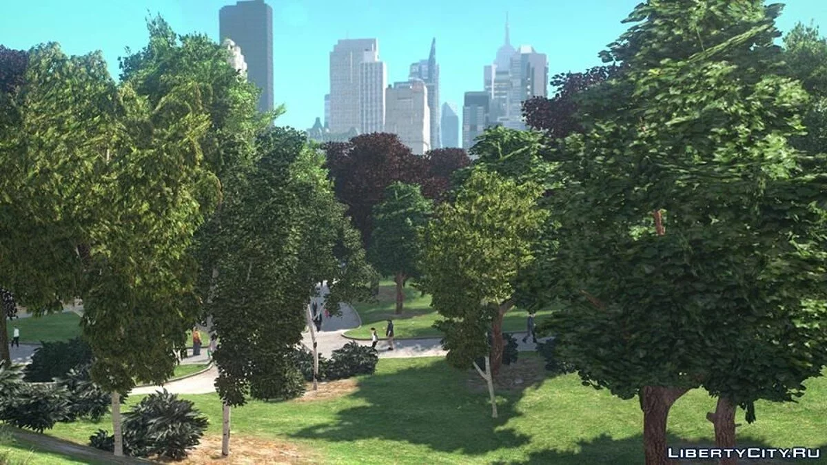 Текстури рослинності від BisonSales / GTA 4